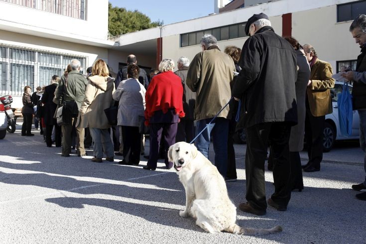 Μεγάλη προσέλευση στις εσωκομματικές εκλογές της ΝΔ