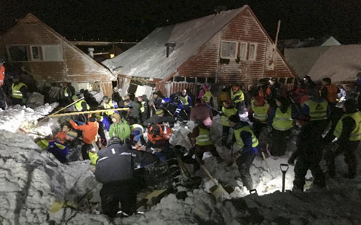 Αγνοούμενοι και τραυματίες από χιονοστιβάδα στη Νορβηγία