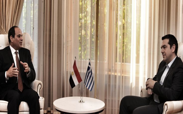 Αλ Σίσι: Έχω μεγάλη εκτίμηση στο πρόσωπο του Αλέξη Τσίπρα