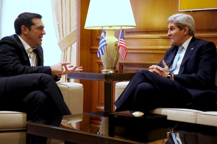 Η βαριά ατζέντα της συνάντησης Τσίπρα – Κέρι