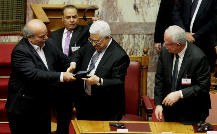 Ομόφωνη αναγνώριση της Παλαιστίνης από τη Βουλή