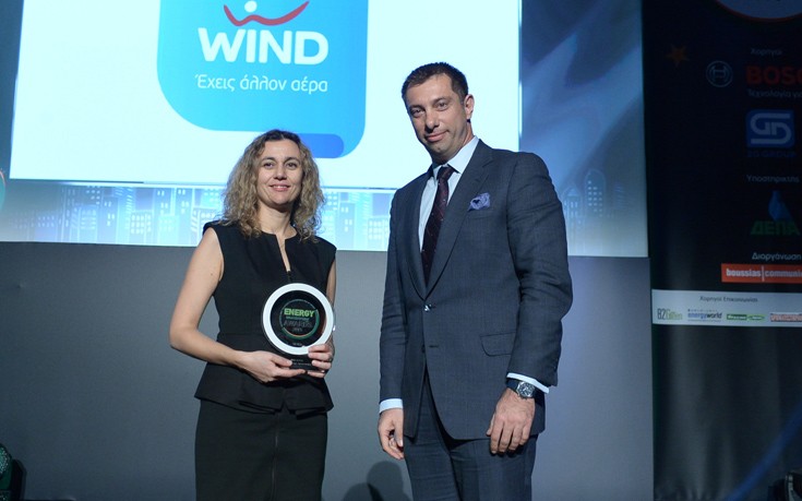 Διπλή διάκριση για την WIND στα Energy Mastering Awards 2015