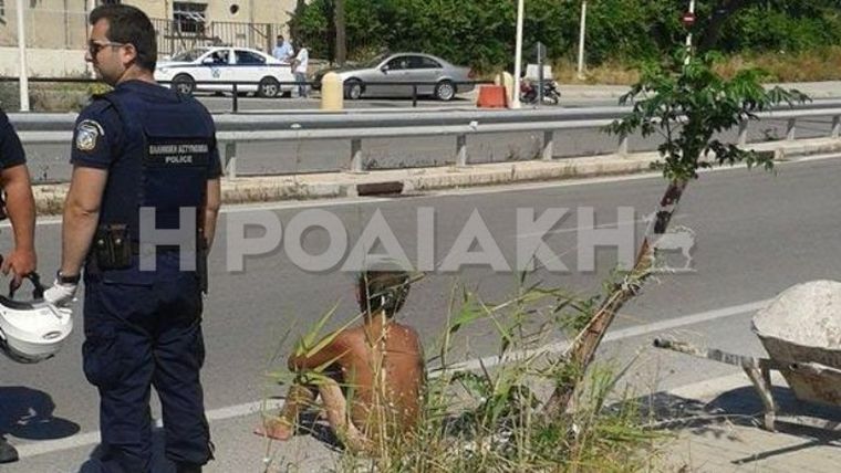 Άνδρας κυκλοφορούσε γυμνός στη Ρόδο