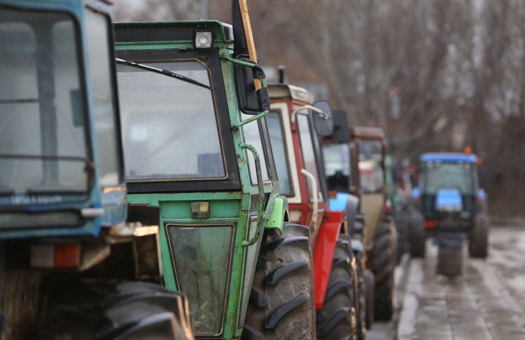 Κυκλοφοριακό κομφούζιο στη Θεσσαλονίκη λόγω αγροτών