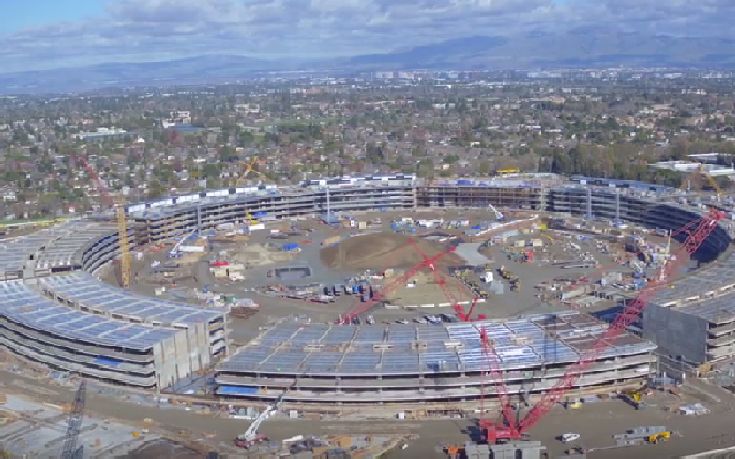 Συνεχίζονται οι εργασίες για το Apple Campus 2