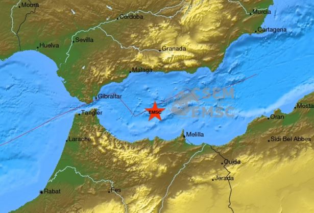 Ισχυρός σεισμός 6,6 Ρίχτερ στο Γιβραλτάρ