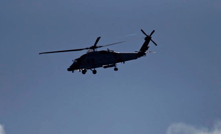 Τουρκικό ελικόπτερο πέταξε πάνω από βραχονησίδα