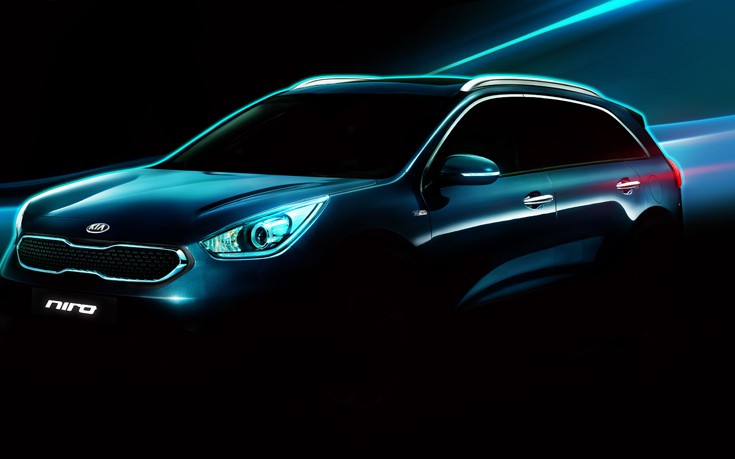 Οι πρώτες φωτογραφίες του υβριδικού Kia Niro