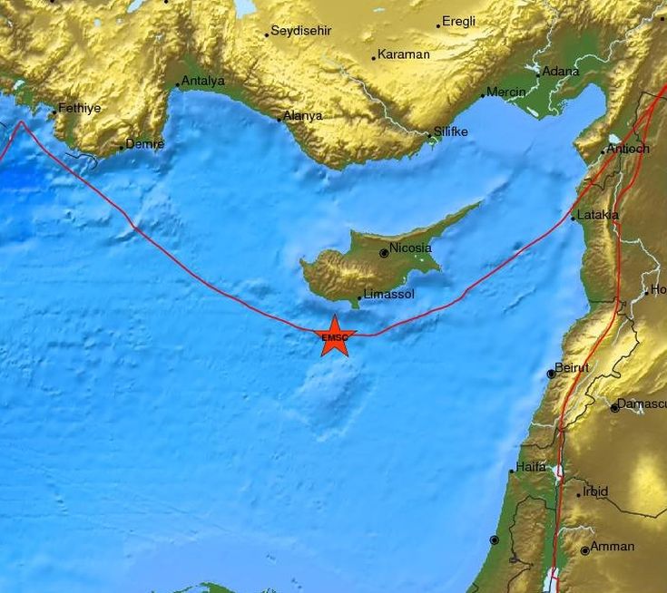 Σεισμός 4,3 Ρίχτερ στη Λεμεσό