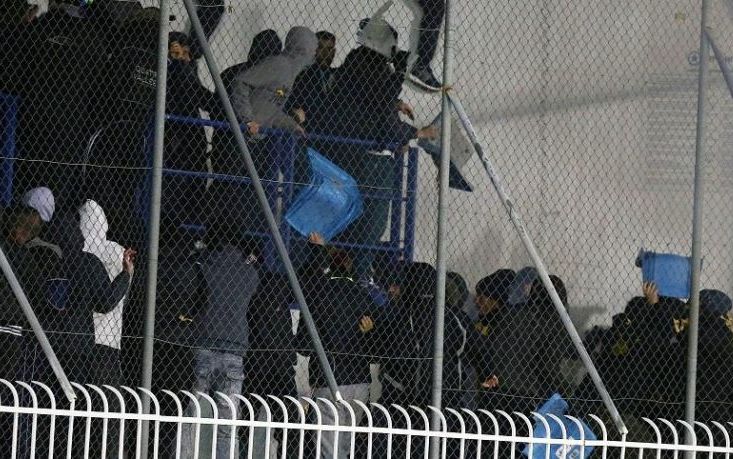 Επεισόδια με τη λήξη στο Περιστέρι