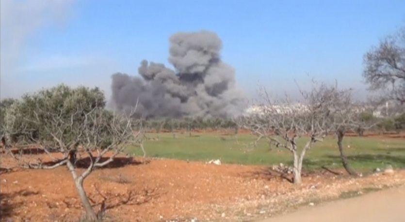 Μαχητικό συνετρίβη σε περιοχή κοντά στο Χαλέπι