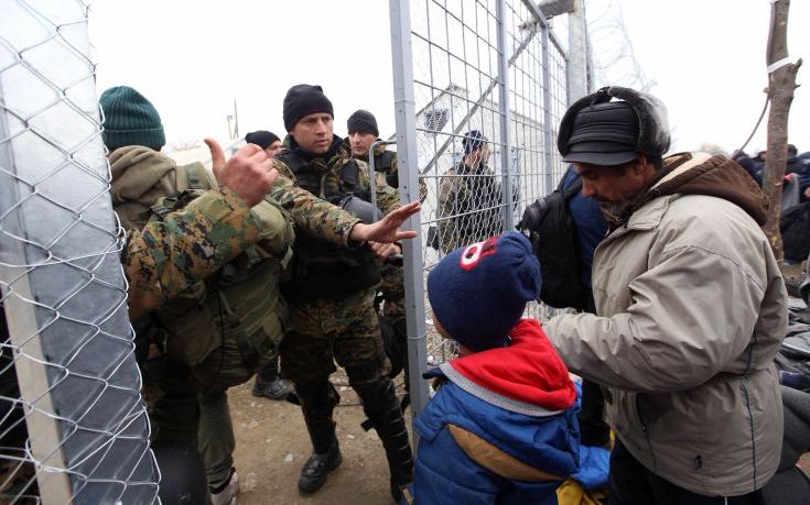 Απαγόρευση διέλευσης για τους Αφγανούς από την ουδέτερη ζώνη Ελλάδας- ΠΓΔΜ