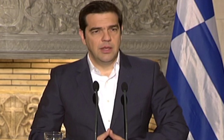 Ολοκληρώθηκε η συνέντευξη Τύπου Τσίπρα &#8211; Τουσκ