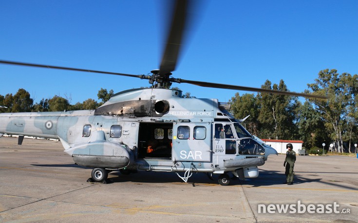 Μία ημέρα με τους πιλότους των ελικοπτέρων Super Puma