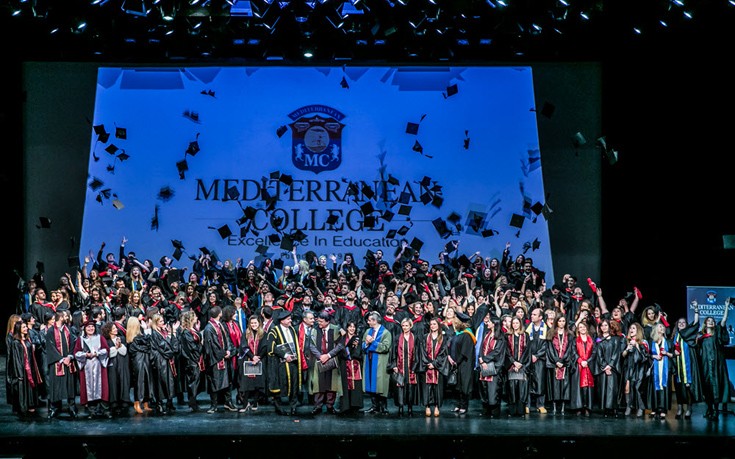Μεγαλειώδης η 36η Τελετή Αποφοίτησης του Mediterranean College