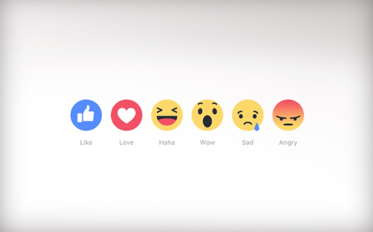 Εμφανίστηκαν τα Facebook Reactions