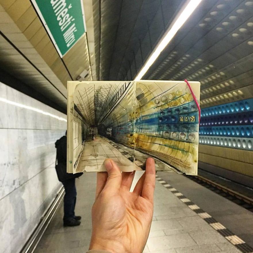 i-sketch-the-places-i-go-to-every-day-so-that-i-can-remember-them-3__880 i-sketch-the-places-i-go-to-every-day-so-that-i-can-remember-them-3__880