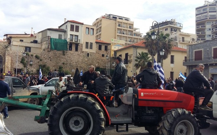 Δυναμικό «παρών» και από το Ηράκλειο στις κινητοποιήσεις