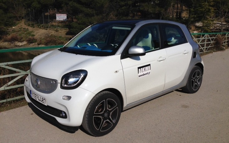 Οδηγήσαμε το Smart Forfour 71hp