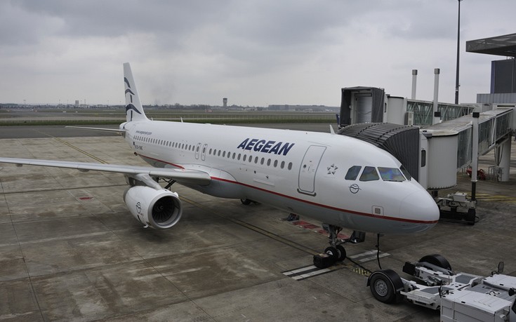 Στους αιθέρες το νέο Airbus της Aegean