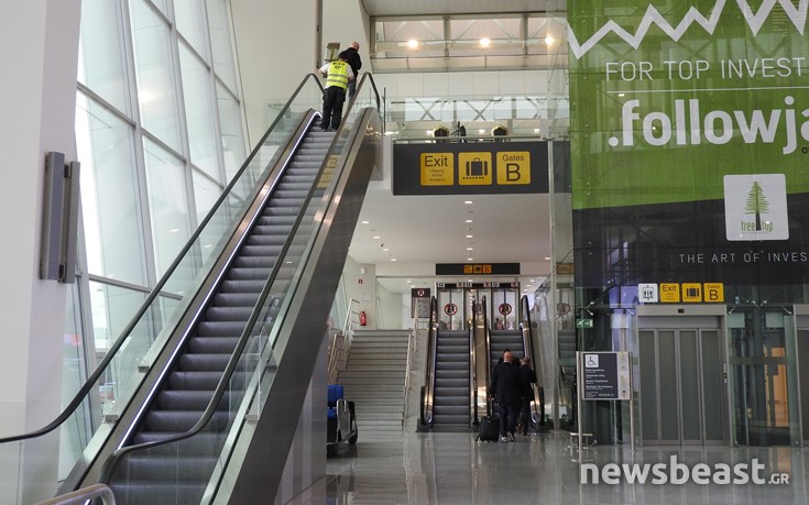 Το αεροδρόμιο των Βρυξελλών λίγες ημέρες πριν την επίθεση