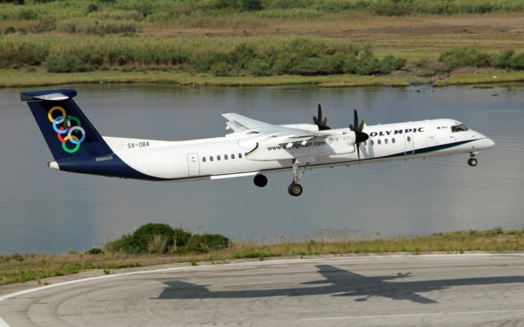 Βλάβη στον κινητήρα αεροσκάφους της Olympic Air