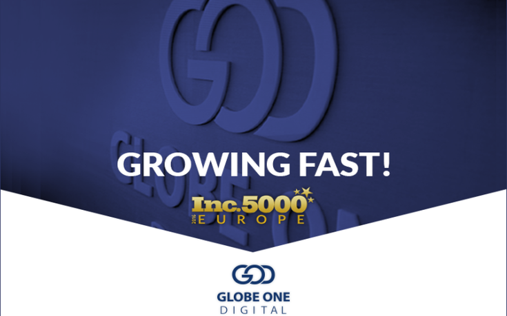 Η Globe One Digital στην 81η θέση στις 5.000 ταχύτερα αναπτυσσόμενες εταιρείες