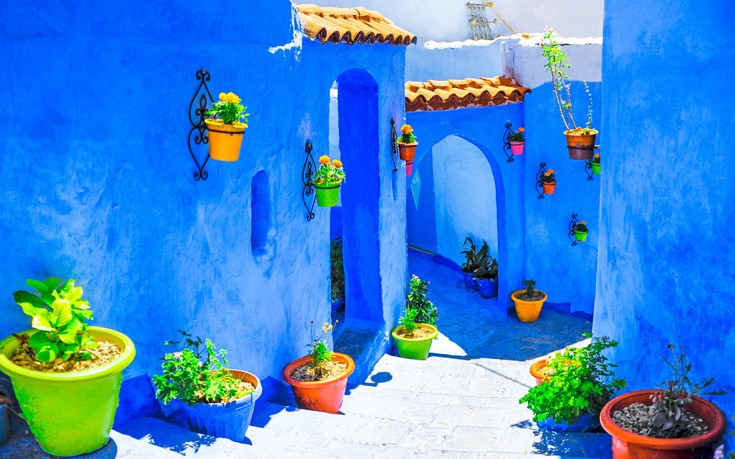 Η ιδιαίτερη μπλε πόλη του Μαρόκου