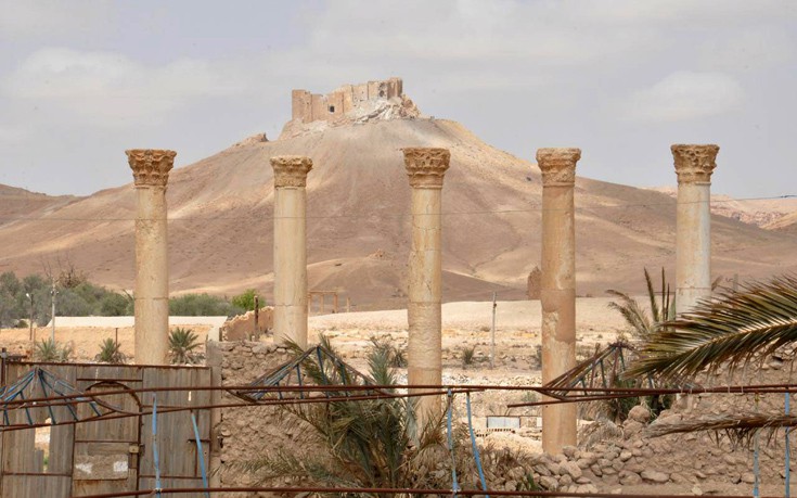 Φωτογραφίες από τα κατεστραμμένα μνημεία της αρχαίας Παλμύρας