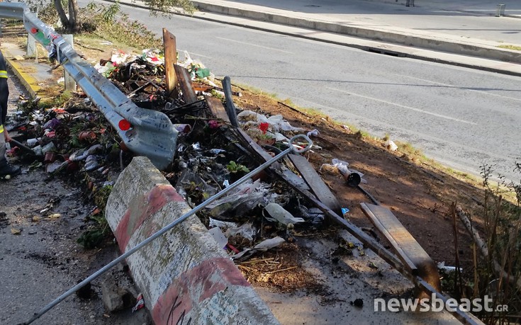 Φωτιά ξέσπασε στο σημείο που σκοτώθηκε ο Παντελής Παντελίδης