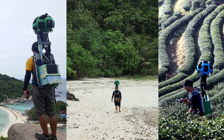 Ο άνθρωπος που περπάτησε χιλιάδες χιλιόμετρα για τις εικόνες του Street View της Google