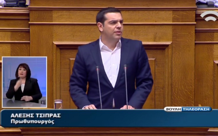 Τσίπρας σε Μητσοτάκη: Κατέθεσα στα πρακτικά 13 παρεμβάσεις και εσύ ένα σκίτσο του Αρκά