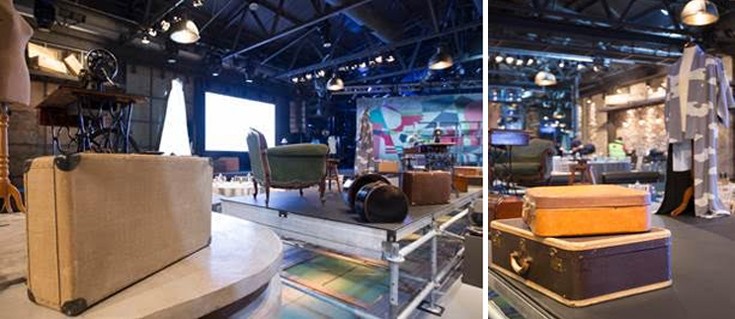 Το φετινό σκηνικό είχε αισθητική «υψηλής ραπτικής», βασισμένο στην ευρηματική καμπάνια του αεροδρομίου «Tailor Made Airline Marketing»