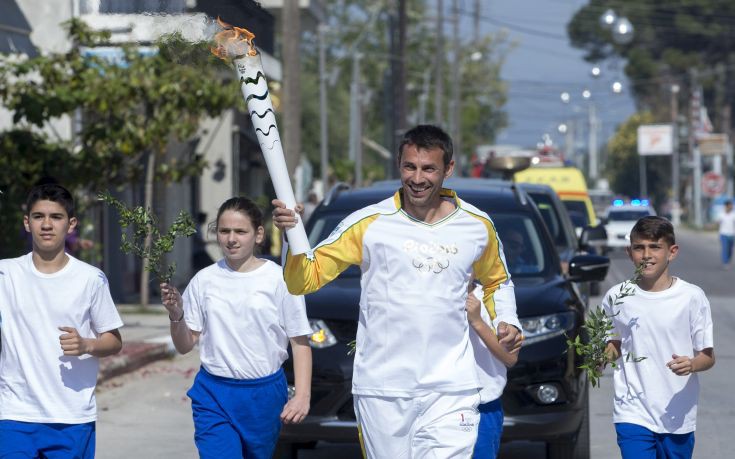 Η Κέρκυρα υποδέχθηκε την Ολυμπιακή φλόγα