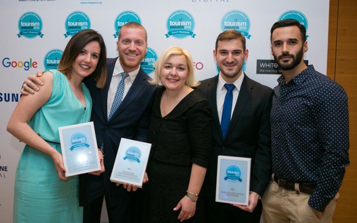 Η ομάδα της Communication Lab , Ιωαννα Κοζαδίνου, Θοδωρής Φίλιππας, Μαρίνα Κουταρέλλη, Μιχάλης Ρούσσος, Βασίλης Γαλλιάκης