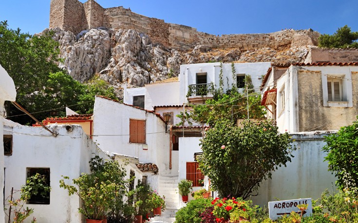 Αναφιώτικα, η νησιώτικη γωνιά της Αθήνας