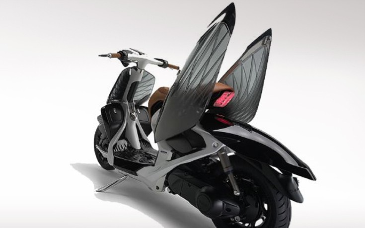 Yamaha scooter με… φτερά