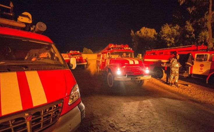 Πυρκαγιά σε έκταση 1.000 τ.μ. στο δυτικό τμήμα της Μόσχας