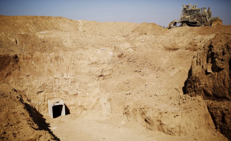 Εντοπίστηκε τούνελ που συνδέει τη Λωρίδα της Γάζας με το Ισραήλ