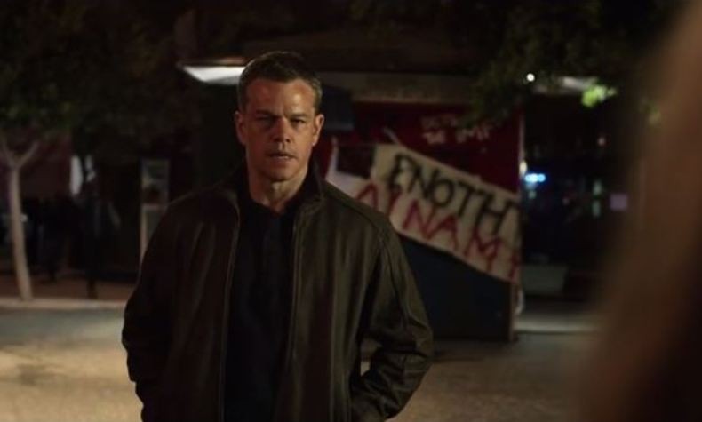 Το πρώτο τρέιλερ του «Jason Bourne» με μολότοφ και επεισόδια στο Σύνταγμα