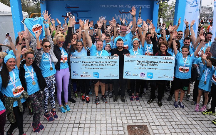 Η WIND Running Team στον 11ο Διεθνή Μαραθώνιο «Μέγας Αλέξανδρος»