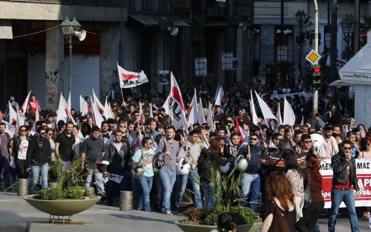 Σε εξέλιξη συλλαλητήρια ενάντια στο ασφαλιστικό