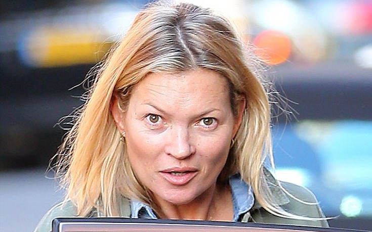 Δείτε την Kate Moss χωρίς μακιγιάζ