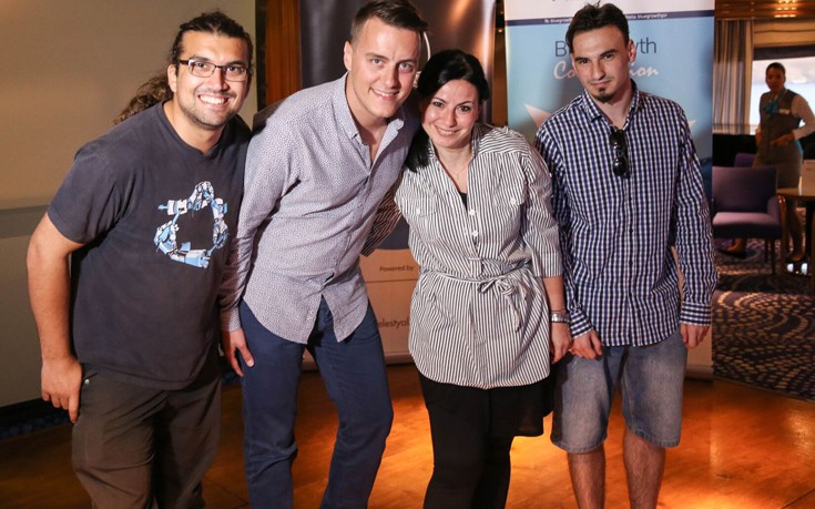 Η «Customer Hero», μία από τις νικήτριες ομάδες με την Experiential Marketing Manager της Celestyal Cruises, κ. Δήμητρα Βλάχου