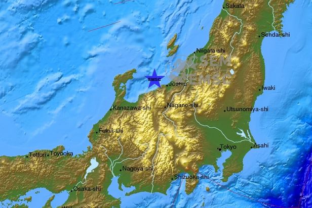 Νέος σεισμός ταρακούνησε την Ιαπωνία