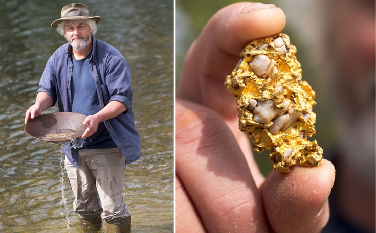 Άνδρας βρήκε ψήγμα χρυσού αξίας 50.000 λιρών σε παραλία
