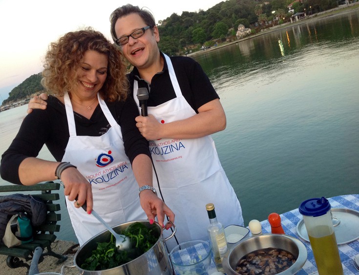 Μάθημα παραδοσιακής μαγειρικής στην Ολυμπιάδα Μάθημα παραδοσιακής μαγειρικής στην Ολυμπιάδα