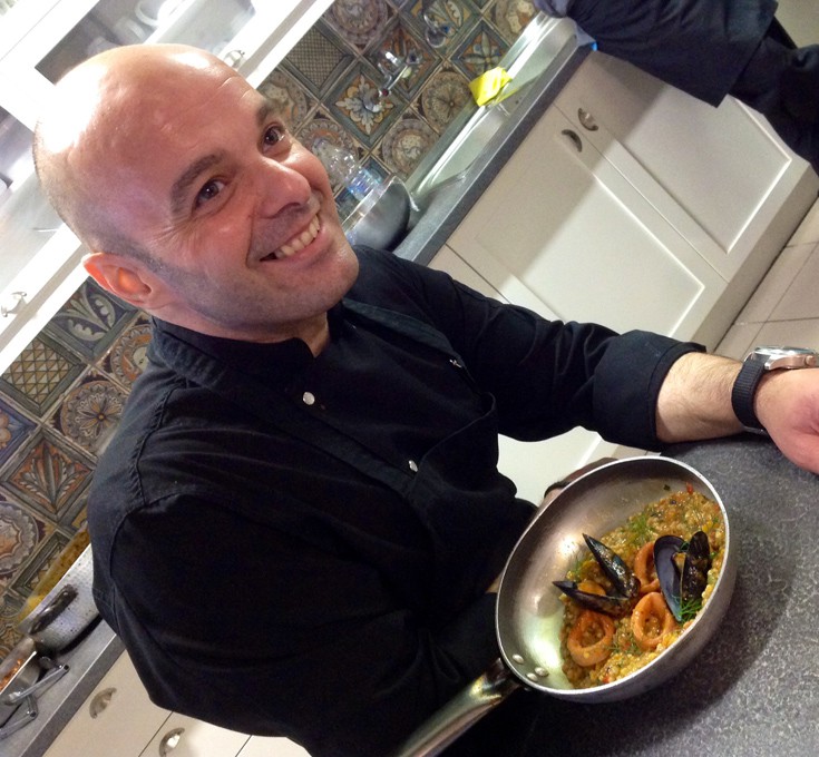 Ο chef Δημήτρης Τσανανάς Ο chef Δημήτρης Τσανανάς