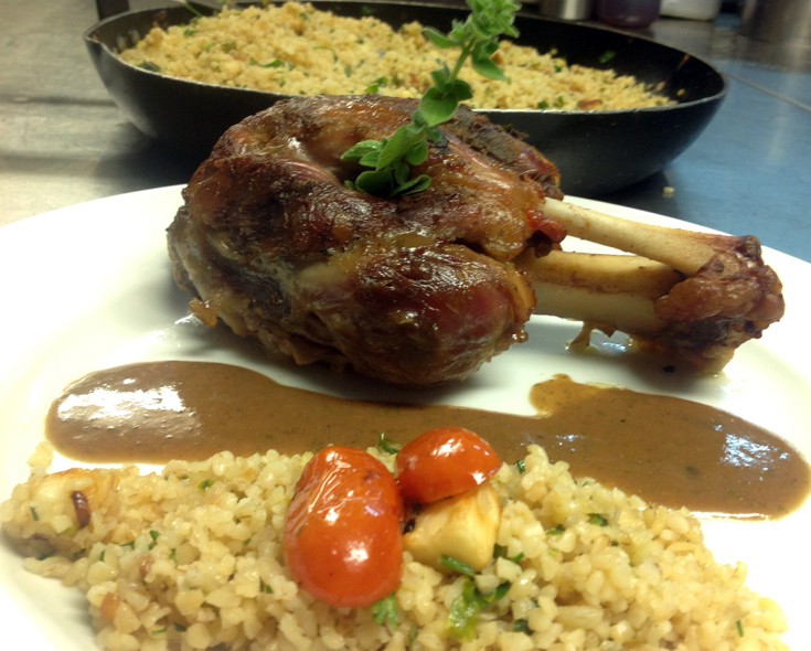 Πιάτο από το μενού του restaurant Μπακατσιάνος Πιάτο από το μενού του restaurant Μπακατσιάνος