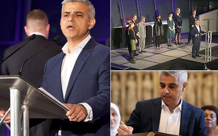 Ακροδεξιός υποψήφιος γύρισε την πλάτη στο μουσουλμάνο δήμαρχο του Λονδίνου